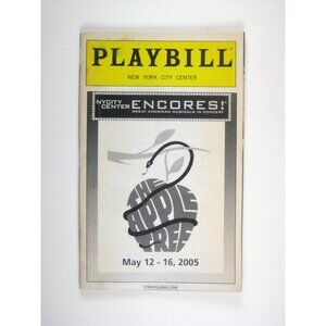 The Apple Tree Playbill 2005 NYC Encores Kristin Chenoweth Malcolm Gets Cerveris